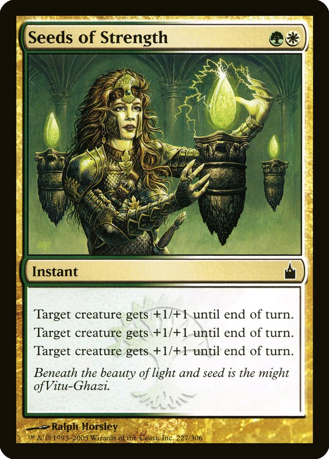 Seeds of Strength 227/306 (Ravnica: City of Guilds)  | Good Games Morley