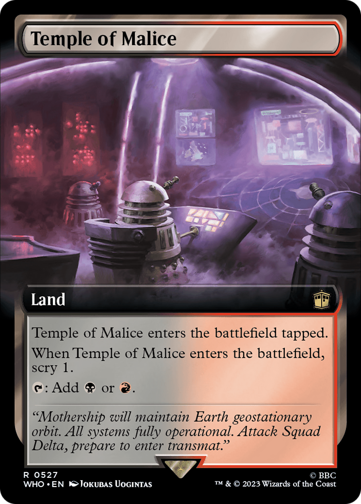 Temple of Malice (Extended Art) [Doctor Who] | Good Games Morley