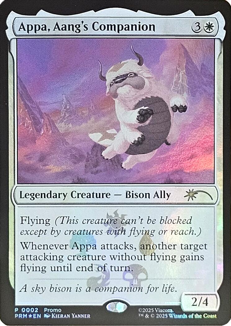 Appa, Aang's Companion [Media Promos] | Good Games Morley