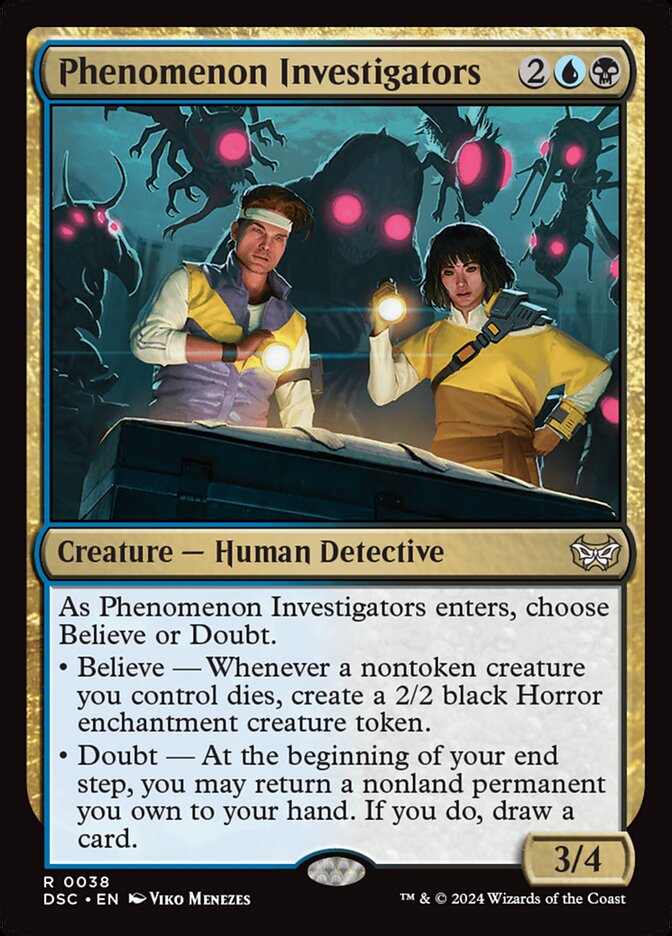 Phenomenon Investigators 38/40 (Commander: Duskmourn: House of Horror)  | Good Games Morley