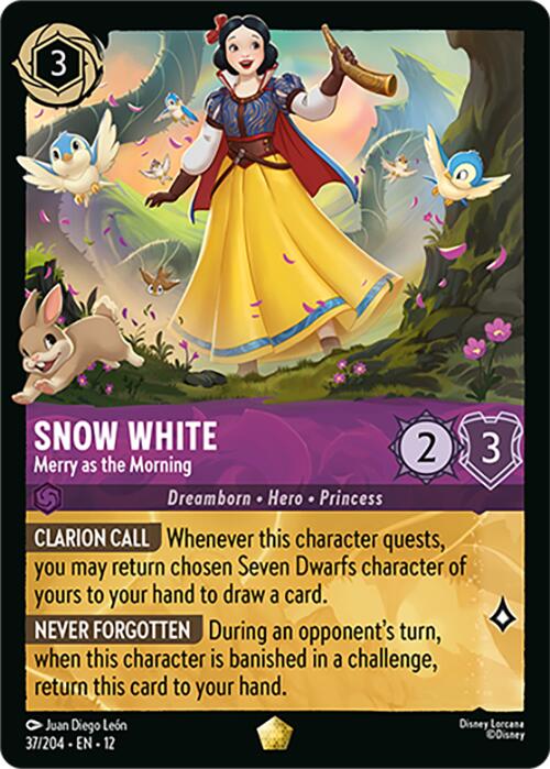 Snow White - Merry as the Morning (37/204) [Wilds Unknown] | Good Games Morley