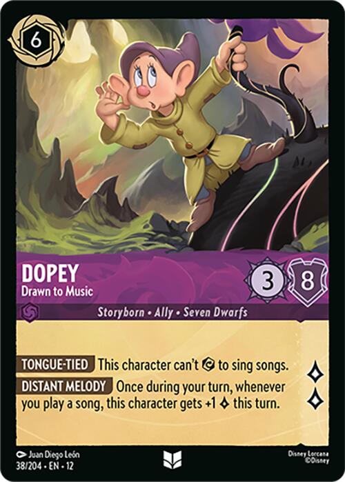 Dopey - Drawn to Music (38/204) [Wilds Unknown] | Good Games Morley