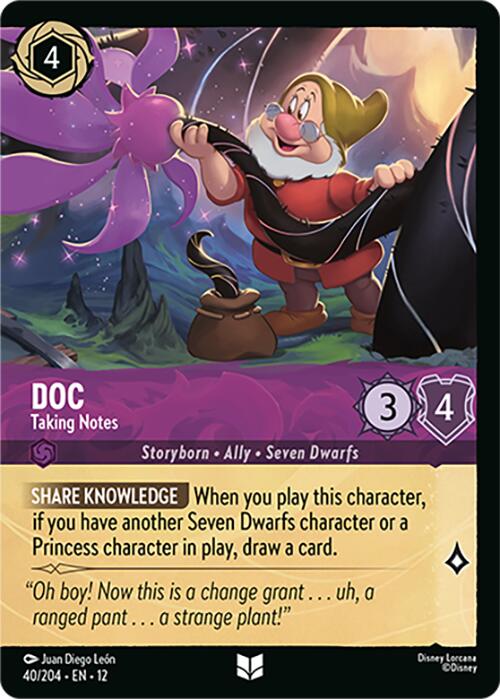 Doc - Taking Notes (Foil) (40/204) [Wilds Unknown] | Good Games Morley