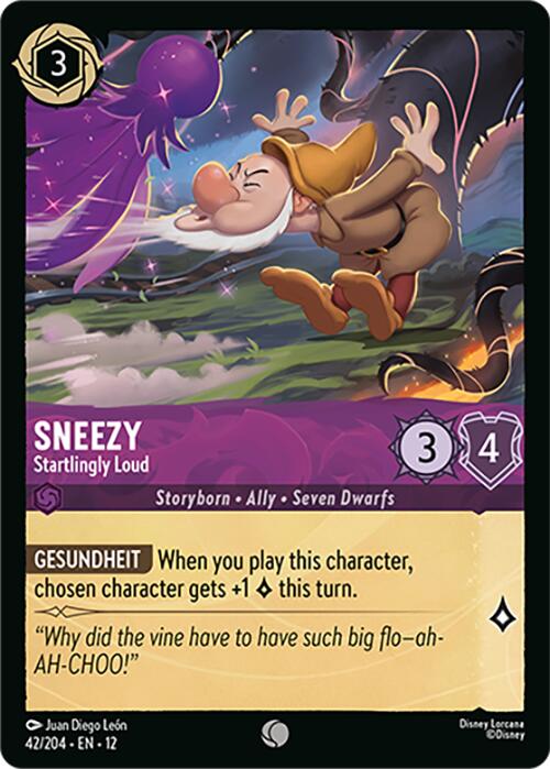 Sneezy - Startlingly Loud (42/204) [Wilds Unknown] | Good Games Morley