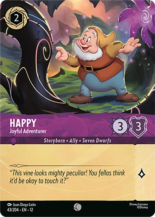 Happy - Joyful Adventurer (Foil) (43/204) [Wilds Unknown] | Good Games Morley