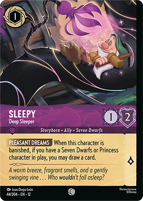 Sleepy - Deep Sleeper (Foil) (44/204) [Wilds Unknown] | Good Games Morley