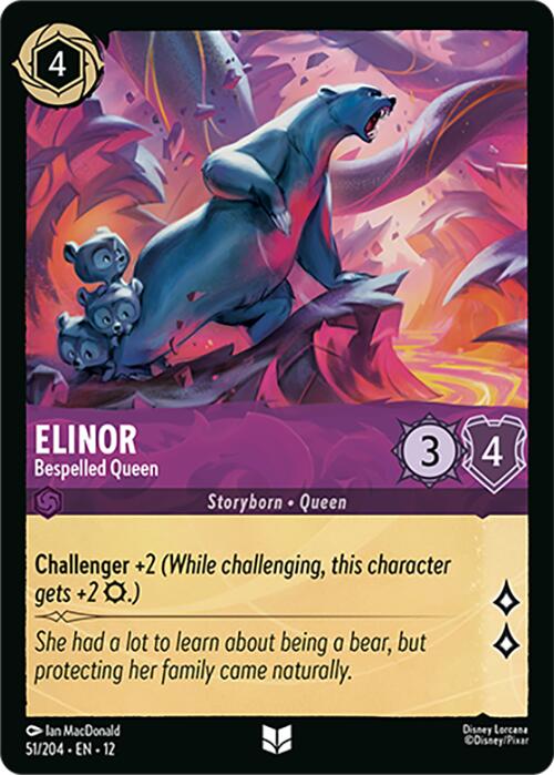 Elinor - Bespelled Queen (51/204) [Wilds Unknown] | Good Games Morley