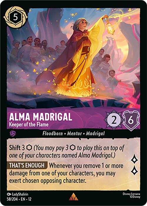 Alma Madrigal - Keeper of the Flame (58/204) [Wilds Unknown] | Good Games Morley