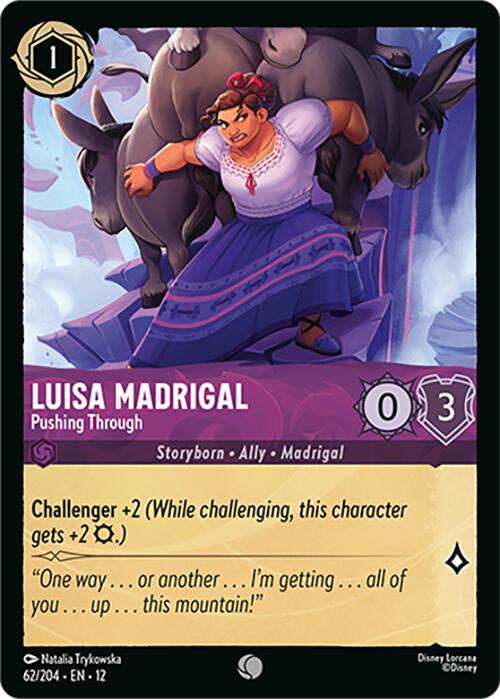 Luisa Madrigal - Pushing Through (62/204) [Wilds Unknown] | Good Games Morley