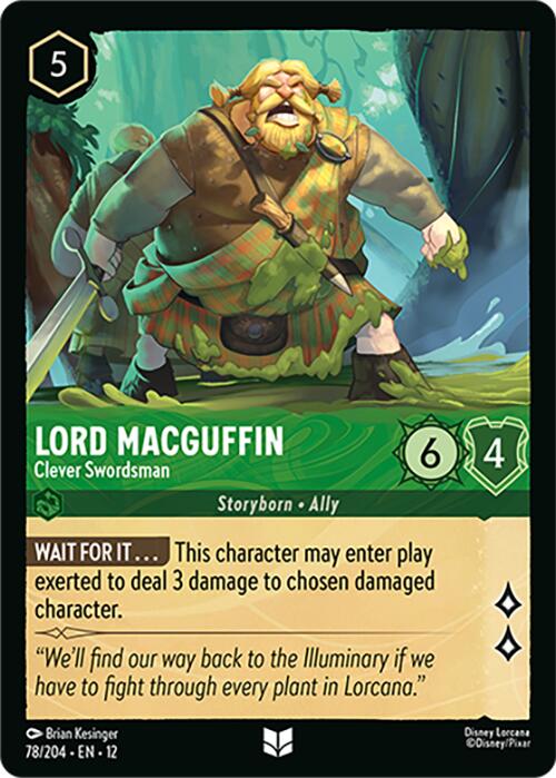 Lord MacGuffin - Clever Swordsman (78/204) [Wilds Unknown] | Good Games Morley