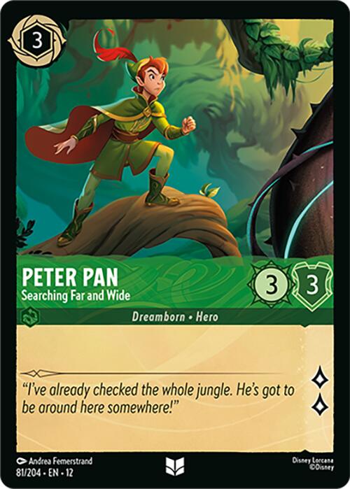 Peter Pan - Searching Far and Wide (81/204) [Wilds Unknown] | Good Games Morley