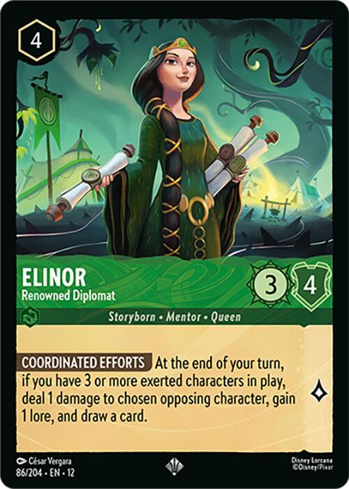 Elinor - Renowned Diplomat (86/204) [Wilds Unknown] | Good Games Morley