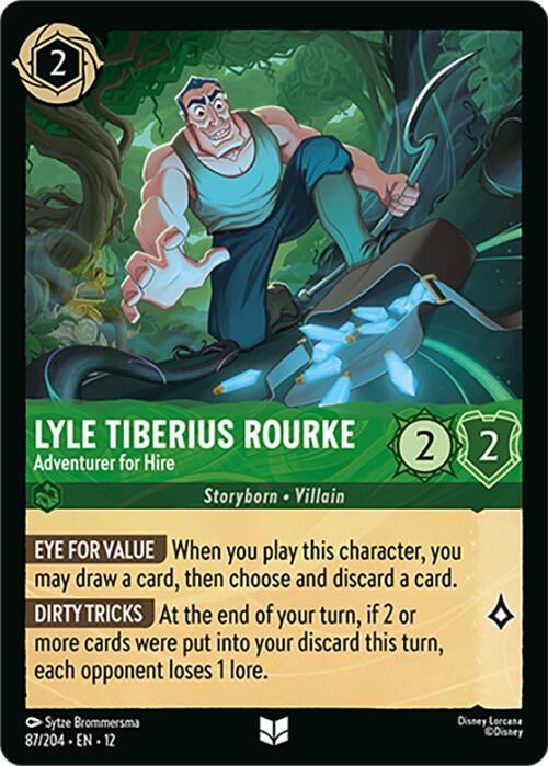 Lyle Tiberius Rourke - Adventurer for Hire (87/204) [Wilds Unknown] | Good Games Morley