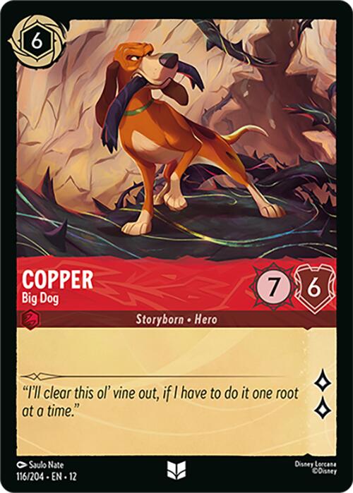 Copper - Big Dog (116/204) [Wilds Unknown] | Good Games Morley
