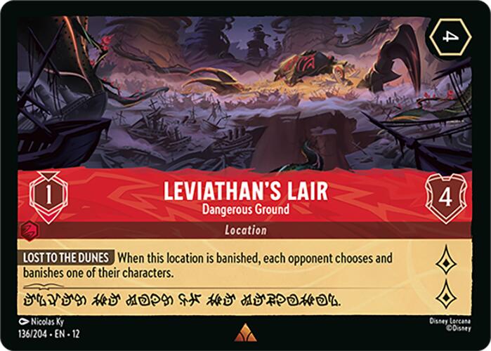 Leviathan's Lair - Dangerous Ground (136/204) [Wilds Unknown] | Good Games Morley