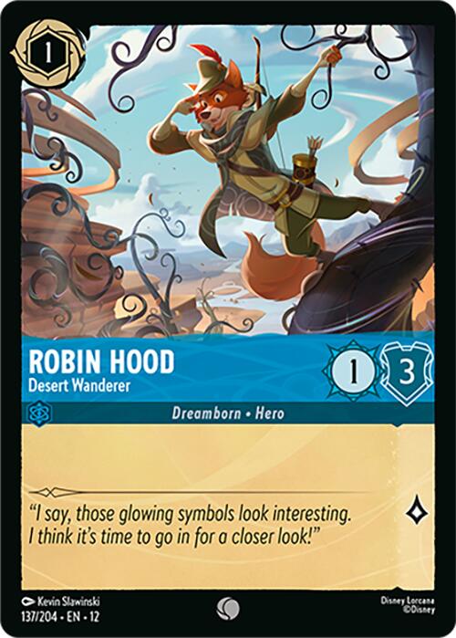 Robin Hood - Desert Wanderer (137/204) [Wilds Unknown] | Good Games Morley