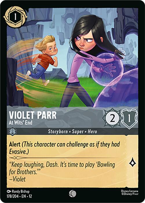 Violet Parr - At Wits' End (178/204) [Wilds Unknown] | Good Games Morley