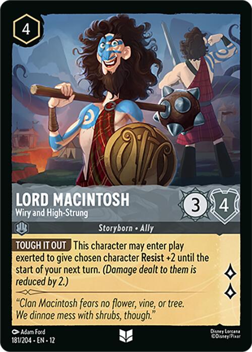 Lord Macintosh - Wiry and High-Strung (181/204) [Wilds Unknown] | Good Games Morley