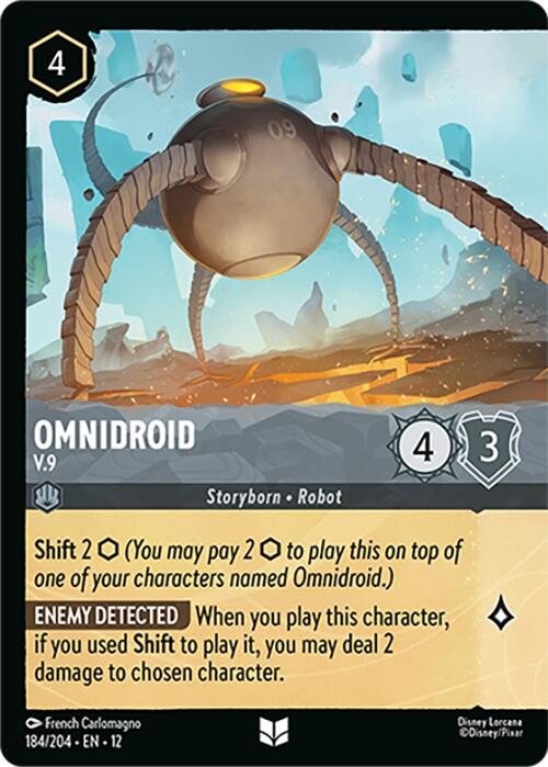 Omnidroid - V.9 (Foil) (184/204) [Wilds Unknown] | Good Games Morley