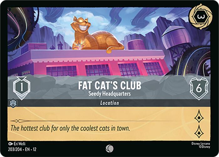 Fat Cat's Club - Seedy Headquarters (203/204) [Wilds Unknown] | Good Games Morley