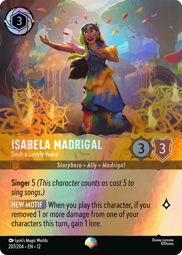 Isabela Madrigal - Such a Lovely Voice (Epic) (207/204) [Wilds Unknown] | Good Games Morley