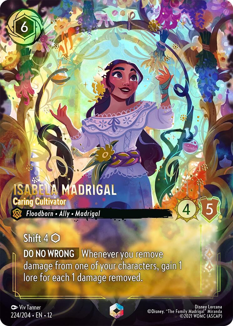 Isabela Madrigal - Caring Cultivator (Enchanted) (224/204) [Wilds Unknown] | Good Games Morley