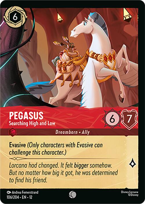 Pegasus - Searching High and Low (Foil) (106/204) [Wilds Unknown] | Good Games Morley
