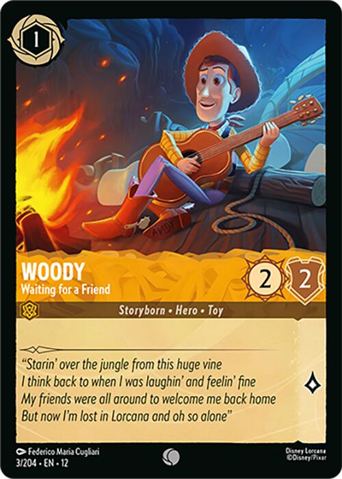 Woody - Waiting for a Friend (3/204) [Wilds Unknown] | Good Games Morley
