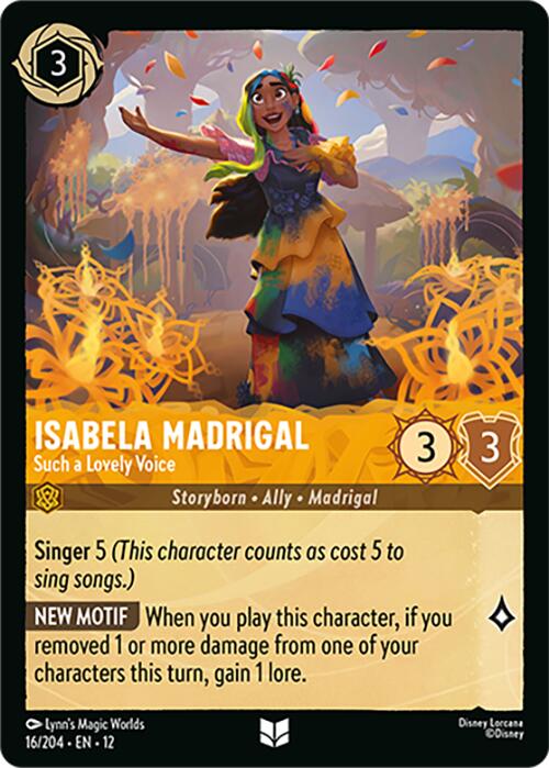 Isabela Madrigal - Such a Lovely Voice (16/204) [Wilds Unknown] | Good Games Morley