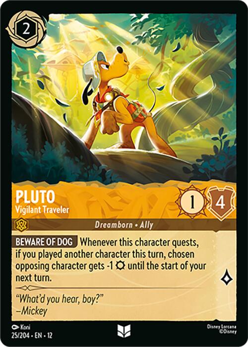 Pluto - Vigilant Traveler (25/204) [Wilds Unknown] | Good Games Morley