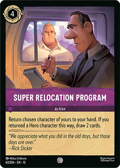 Super Relocation Program (63/204) [Wilds Unknown] | Good Games Morley