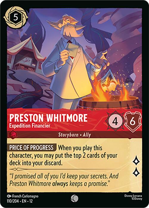 Preston Whitmore - Expedition Financier (110/204) [Wilds Unknown] | Good Games Morley