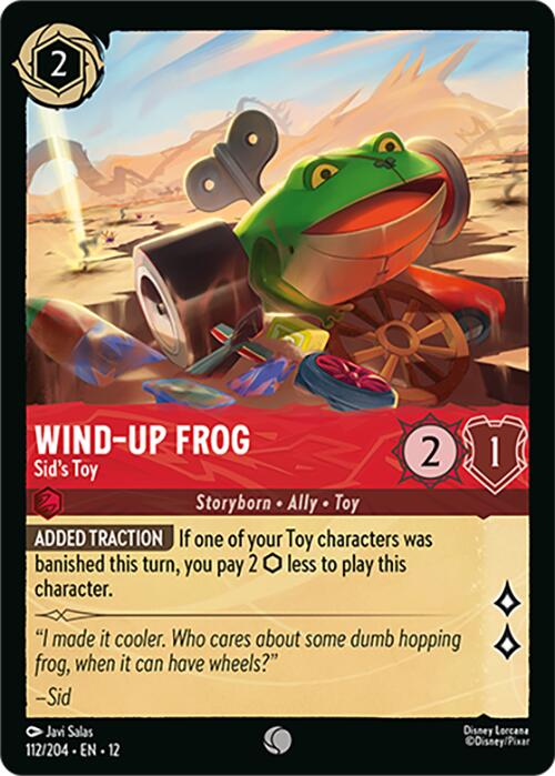 Wind-Up Frog - Sid's Toy (112/204) [Wilds Unknown] | Good Games Morley