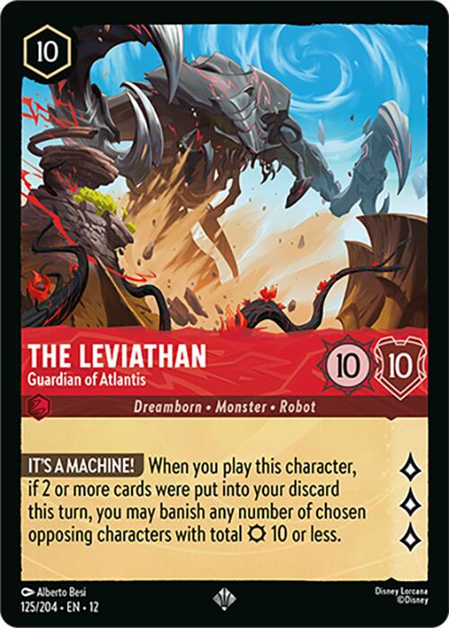 The Leviathan - Guardian of Atlantis (125/204) [Wilds Unknown] | Good Games Morley