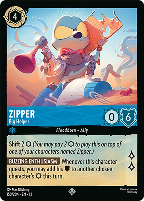 Zipper - Big Helper (150/204) [Wilds Unknown] | Good Games Morley