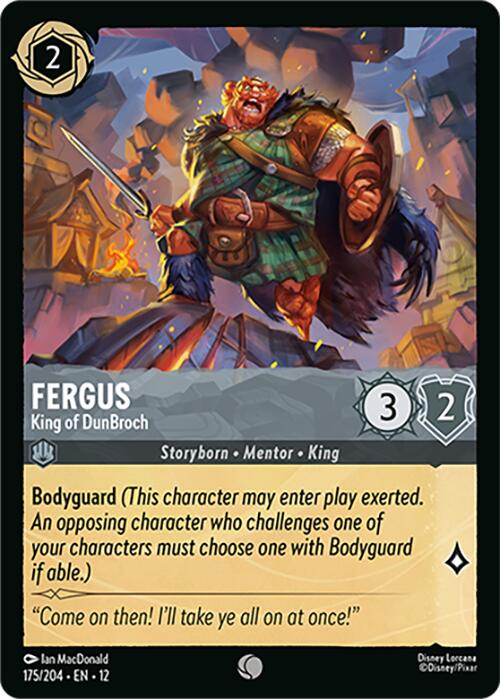 Fergus - King of DunBroch (175/204) [Wilds Unknown] | Good Games Morley