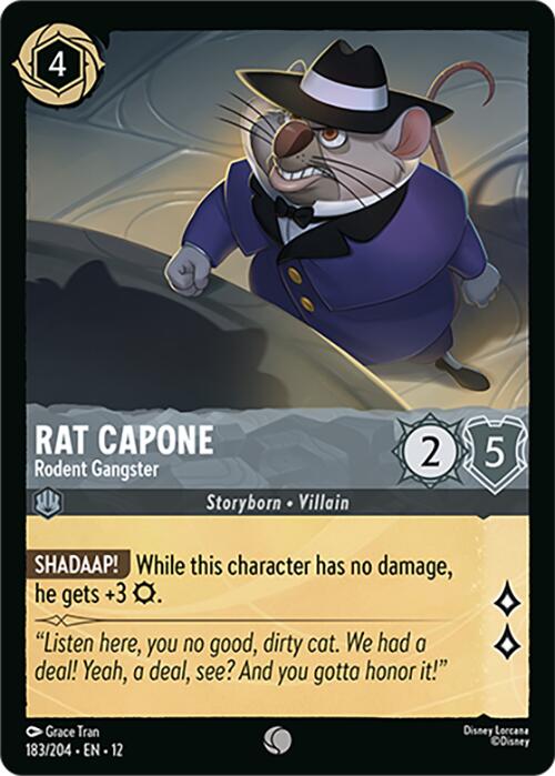 Rat Capone - Rodent Gangster (183/204) [Wilds Unknown] | Good Games Morley