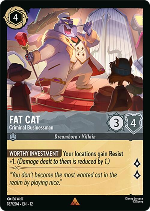 Fat Cat - Criminal Businessman (187/204) [Wilds Unknown] | Good Games Morley