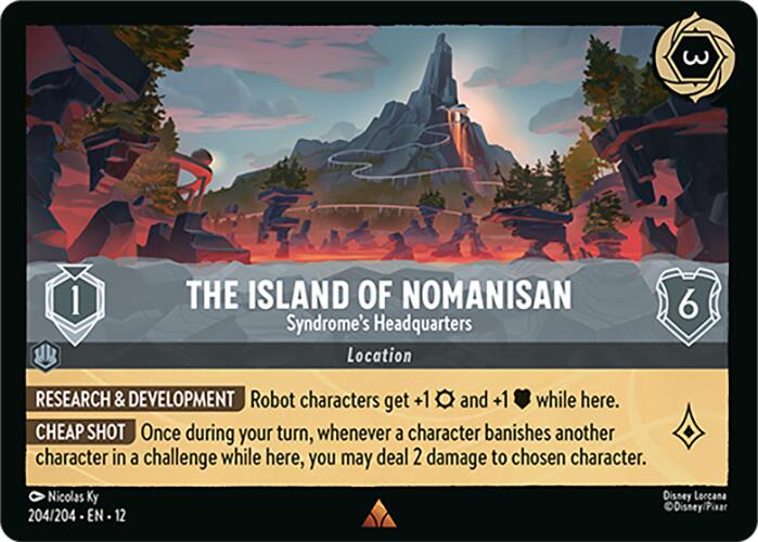 The Island of Nomanisan - Syndrome's Headquarters (204/204) [Wilds Unknown] | Good Games Morley