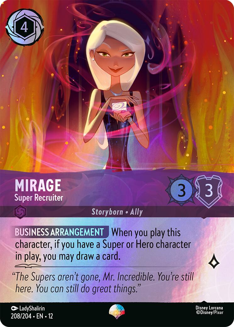 Mirage - Super Recruiter (Epic) (208/204) [Wilds Unknown] | Good Games Morley