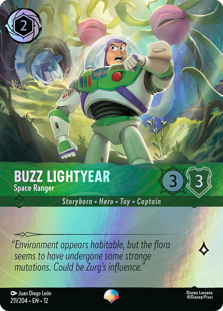 Buzz Lightyear - Space Ranger (Epic) (211/204) [Wilds Unknown] | Good Games Morley
