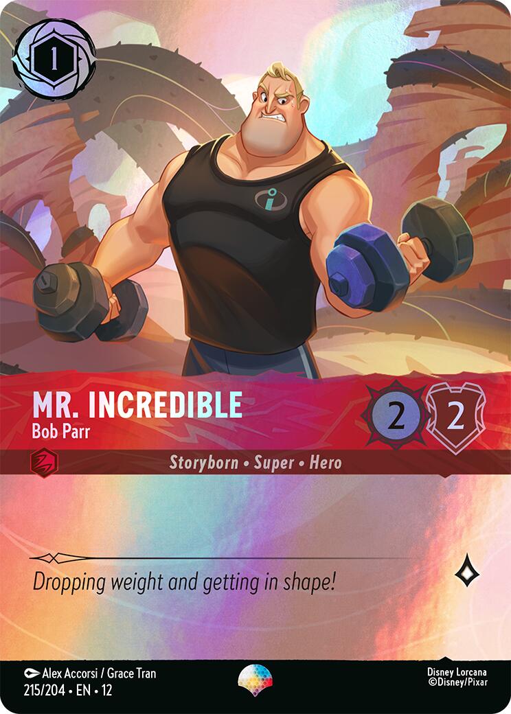 Mr. Incredible - Bob Parr (Epic) (215/204) [Wilds Unknown] | Good Games Morley