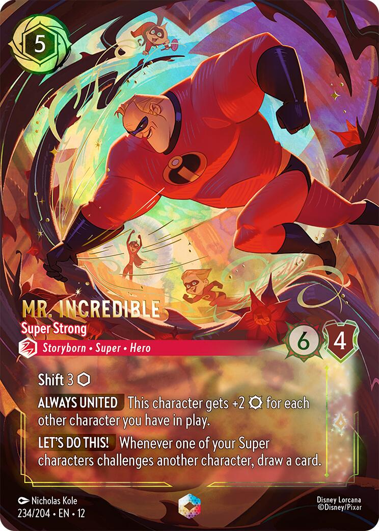 Mr. Incredible - Super Strong (Enchanted) (234/204) [Wilds Unknown] | Good Games Morley