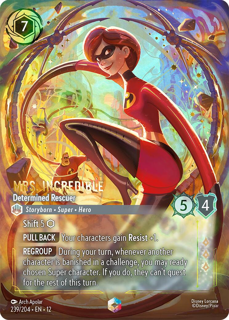 Mrs. Incredible - Determined Rescuer (Enchanted) (239/204) [Wilds Unknown] | Good Games Morley