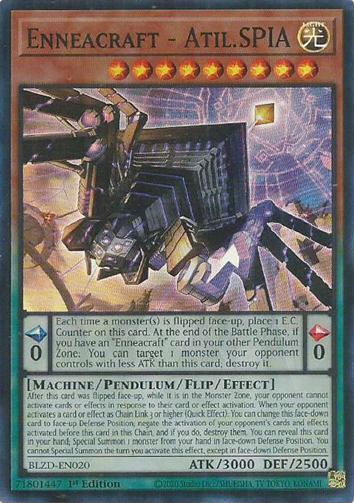 Enneacraft - Atil.SPIA [BLZD-EN020] Super Rare | Good Games Morley