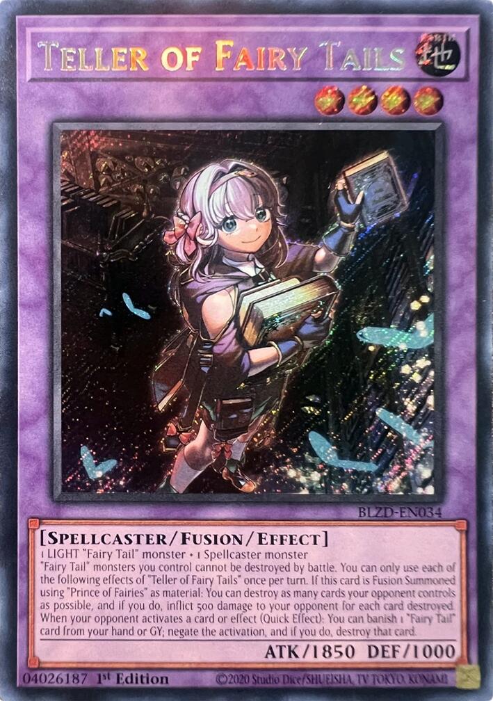 Teller of Fairy Tails [BLZD-EN034] Secret Rare | Good Games Morley