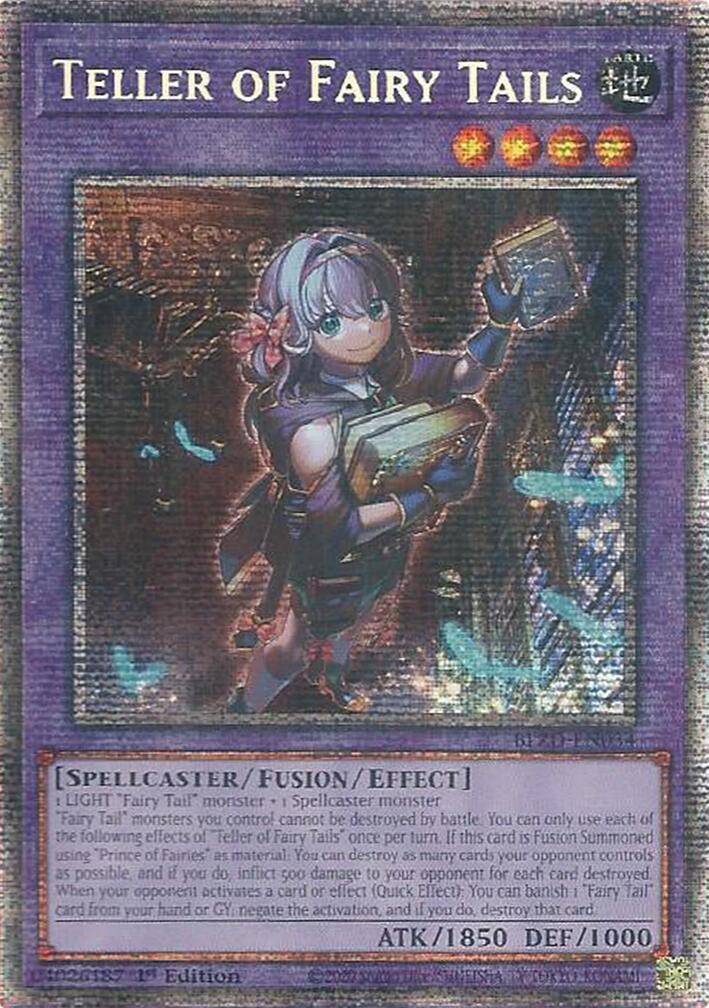 Teller of Fairy Tails (Starlight Rare) [BLZD-EN034] Starlight Rare | Good Games Morley
