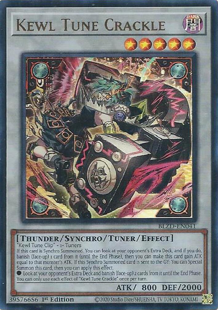 Kewl Tune Crackle [BLZD-EN041] Ultra Rare | Good Games Morley