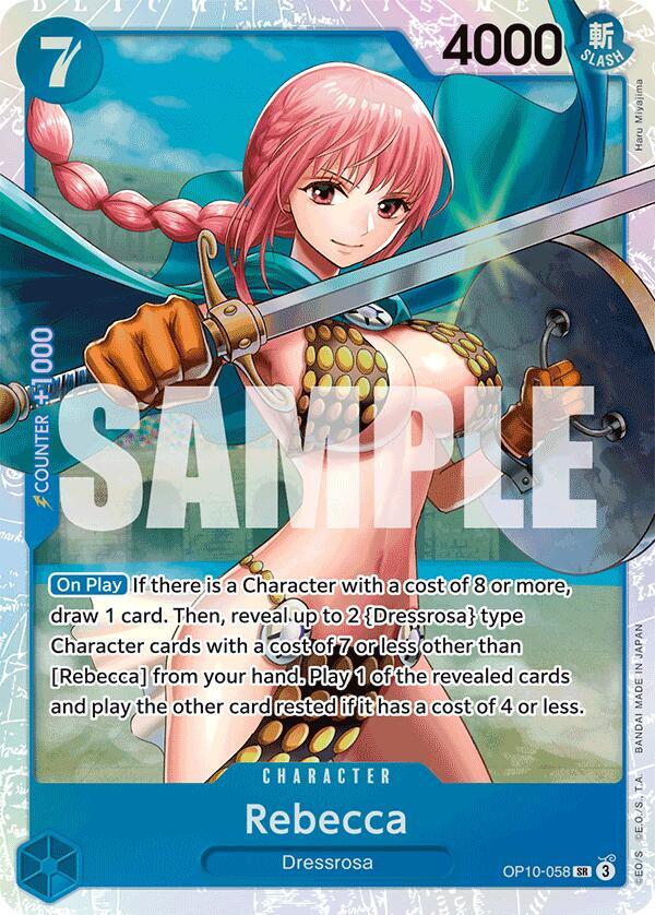 Rebecca OP10-058 (Royal Blood)  - Foil | Good Games Morley