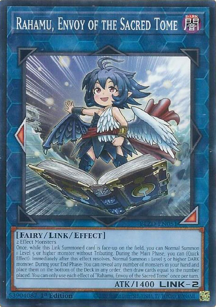 Rahamu, Envoy of the Sacred Tome [BLZD-EN051] Common | Good Games Morley
